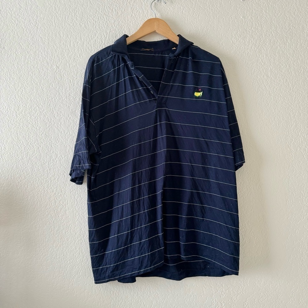 Marbas Made In Italy Masters Collection Mens stripped Polo Shirt